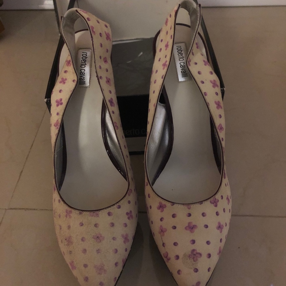 CAVALLI RUNWAY PLATFORM SHOES….SOLD - Picture 4 of 5